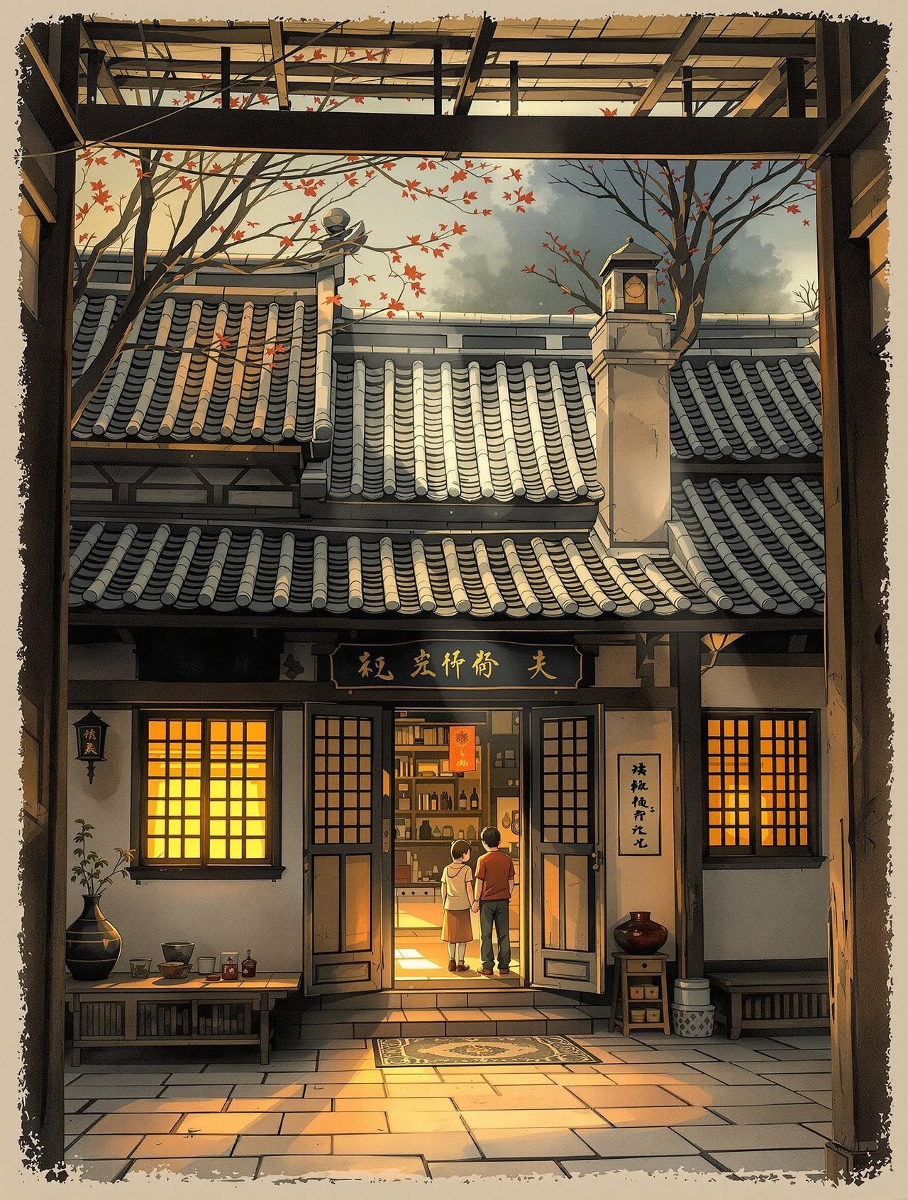 黄果漫剧《老屋檐下》- 家庭伦理题材短剧